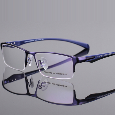 駕馭職場氣場 P9065鈦金半框眼鏡如何成為商務男士的隱形珠寶